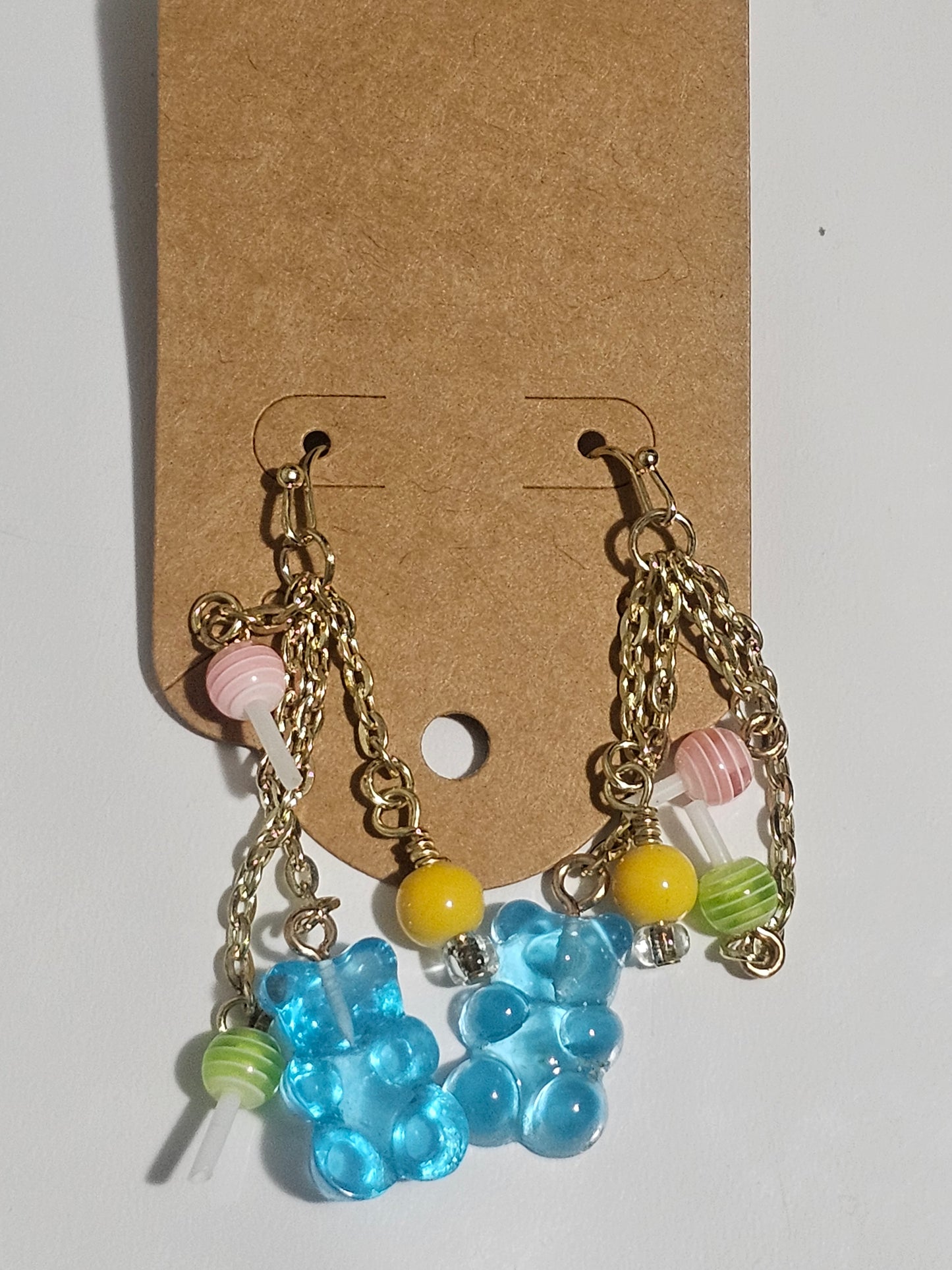 Gummy Bear and lilipops Earrings