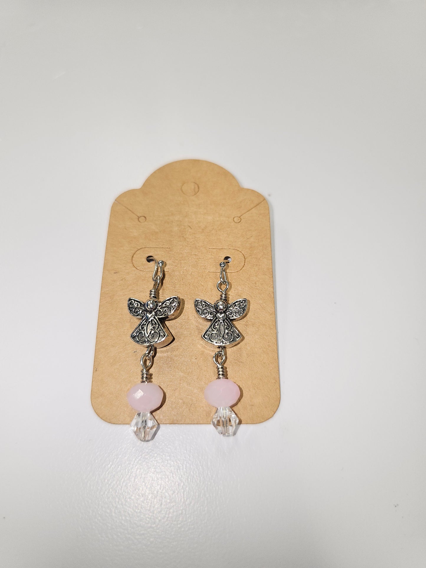 Pink Angels earrings