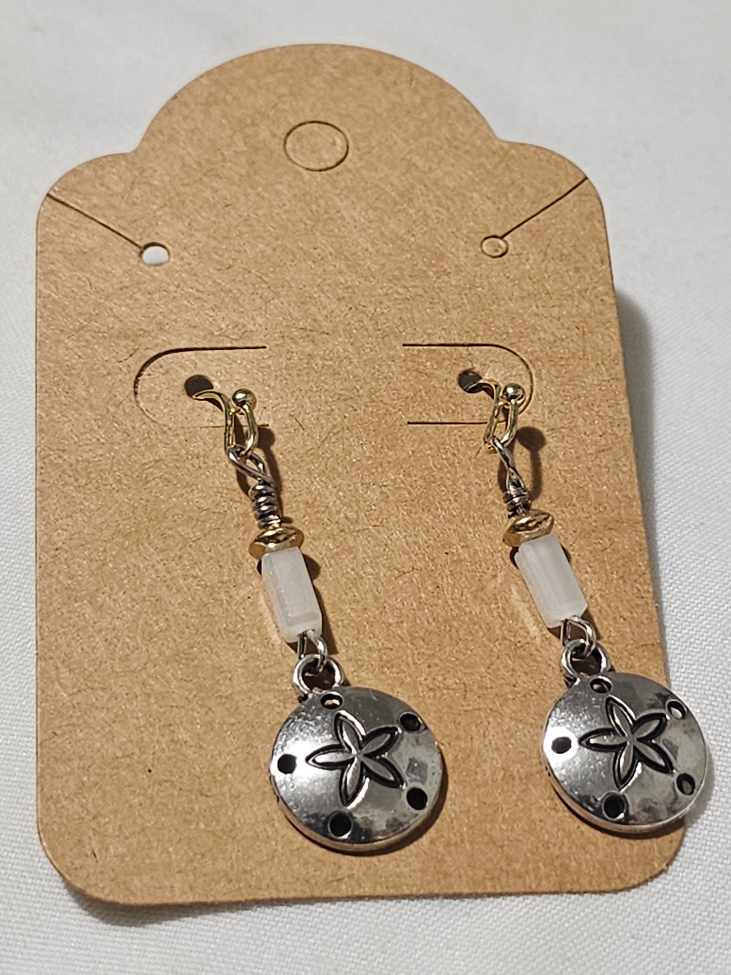 Sanddollar earrings